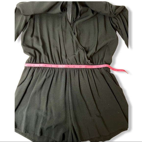 Express long sleeve black romper Size M - Picture 7 of 8